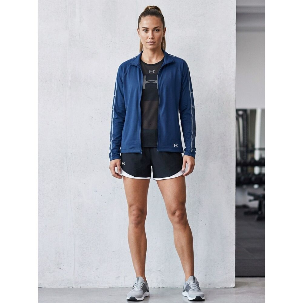 Under Armour Women's Blue Track Jacket size L